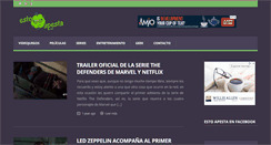 Desktop Screenshot of estoapesta.com